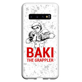 Чехол для Samsung Galaxy S10 с принтом Baki the Grappler Боец Баки в Курске, Силикон | Область печати: задняя сторона чехла, без боковых панелей | ahegao | anime | baki | fighter | grappler | manga | the | аниме | анимешники | анимешнику | ахегао | баки | боевые | боец | бойцы | доппо | драки | искусства | манга | мульт | мультик | сериал | хамма | юдзиро