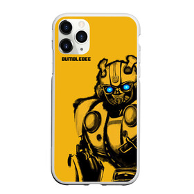 Чехол для iPhone 11 Pro матовый с принтом BUMBLEBEE в Курске, Силикон |  | bumblebee | автобот | бамблби | герой | камаро | прайм | робот | трансформеры | фильм | шевроле