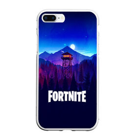 Чехол для iPhone 7Plus/8 Plus матовый с принтом fortnite в Курске, Силикон | Область печати: задняя сторона чехла, без боковых панелей | battle royale | fortnite | fortnite battle royale | futuresynth | game | outrun | retrowave | synth | synthwave | игры | ретровейв | синтвейв | фортнайт