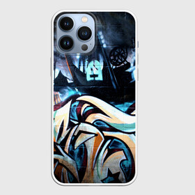 Чехол для iPhone 13 Pro Max с принтом GRAFFITY в Курске,  |  | Тематика изображения на принте: graffity | paint | street art | urban | город | граффити | искусство | кирпичи | краски | рисунки | стена | улицы | уличное искусство