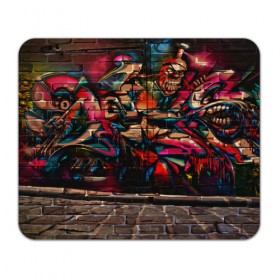 Коврик прямоугольный с принтом disquared urban graffity в Курске, натуральный каучук | размер 230 х 185 мм; запечатка лицевой стороны | Тематика изображения на принте: grafity | paint | street art | urban | город | граффити | искусство | кирпичи | краски | рисунки | стена | улицы | уличное искусство