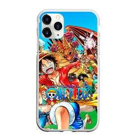 Чехол для iPhone 11 Pro Max матовый с принтом One Piece в Курске, Силикон |  | anime | manga | one | one piece | piece | аниме | ван пис | дракон | манга | пират | пираты | фрукты