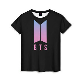 Женская футболка 3D с принтом BTS Jimin в Курске, 100% полиэфир ( синтетическое хлопкоподобное полотно) | прямой крой, круглый вырез горловины, длина до линии бедер | bts | jimin | бтс | группа | корейская | музыка | розовый | цветы | черный