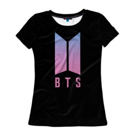 Женская футболка 3D с принтом BTS J-hope в Курске, 100% полиэфир ( синтетическое хлопкоподобное полотно) | прямой крой, круглый вырез горловины, длина до линии бедер | bts | j hope | бтс | группа | корейская | музыка | розовый | цветы | черный