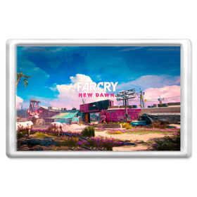Магнит 45*70 с принтом Far Cry New Dawn в Курске, Пластик | Размер: 78*52 мм; Размер печати: 70*45 | 