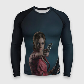 Мужской рашгард 3D с принтом Claire Redfield в Курске,  |  | 2 | biohazard | claire | evil | horror | raccoon | resident | survival | t virus | t вирус | выживание | зла | кеннеди | клэр | леон | обитель | раккун | редфилд | скотт | ужас