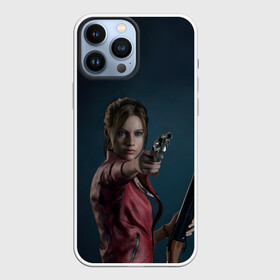 Чехол для iPhone 13 Pro Max с принтом Claire Redfield в Курске,  |  | 2 | biohazard | claire | evil | horror | raccoon | resident | survival | t virus | t вирус | выживание | зла | кеннеди | клэр | леон | обитель | раккун | редфилд | скотт | ужас