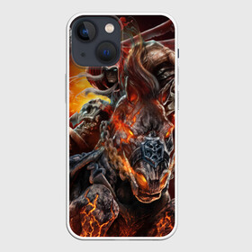 Чехол для iPhone 13 mini с принтом Демон Всадник (Darksiders) в Курске,  |  | 2019 | 666 | anime | darksiders | demon | game | marvel | phantom | аниме | википедия | демон | доспехи | духи | дьявол | игра | лошадь | магия | марвел | меч | мистика | огненная | фэнтази | фэнтези | цепь | эзотерика | япония