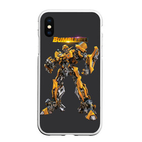 Чехол для iPhone XS Max матовый с принтом BumbleBee в Курске, Силикон | Область печати: задняя сторона чехла, без боковых панелей | autobot | camaro | chevrolet | kefer | movie | volkswagen | автобот | бамблби | желтая | кино | лого | трансформер | трансформеры | фан | фильм | черная | шершень | шмель