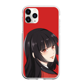 Чехол для iPhone 11 Pro матовый с принтом Kakegurui Red в Курске, Силикон |  | anime | compulsive gambler | kakegurui | manga | аниме | безумный азарт | дзябами | карты | манга | покер | скучная девушка | юмэко джабами