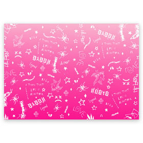 Поздравительная открытка с принтом Lil Peep tatu в Курске, 100% бумага | плотность бумаги 280 г/м2, матовая, на обратной стороне линовка и место для марки
 | hip hop | lil peep | lilpeep | lilpip | pink | rap | rep | runaway | лил пип | лилпип | реп | розовый | рэп | тату | татуировки лилпипа | хип хоп | эмо рэп