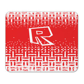 Коврик прямоугольный с принтом Roblox в Курске, натуральный каучук | размер 230 х 185 мм; запечатка лицевой стороны | dynablocks | roblox | robux | белый | блоки | вселенная | герои | красный | кубики | роблокс | симулятор