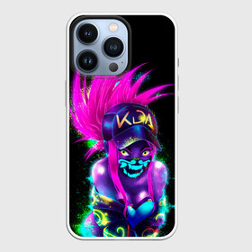 Чехол для iPhone 13 Pro с принтом KDA. Akali в Курске,  |  | Тематика изображения на принте: akali | game | kda | killer | legends | legue | legueoflegends | lol | mask | акали | вольная | игра | легенд | лига | лигалегенд | лол | маска