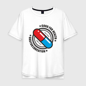 Мужская футболка хлопок Oversize с принтом КАНЕДА СТАЙЛ в Курске, 100% хлопок | свободный крой, круглый ворот, “спинка” длиннее передней части | akira | акира | аниме | дизайн | дизайнерская | капсула | молодежная | фанарт