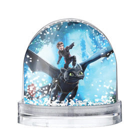 Снежный шар с принтом Как приручить дракона в Курске, Пластик | Изображение внутри шара печатается на глянцевой фотобумаге с двух сторон | dragon | беззубик | викинги | дракон | мульт | мультфильм | фэнтези
