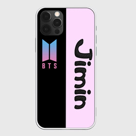 Чехол для iPhone 12 Pro Max с принтом BTS Jimin в Курске, Силикон |  | bts | jimin | бтс | группа | корейская | музыка | розовый | цветы | черный