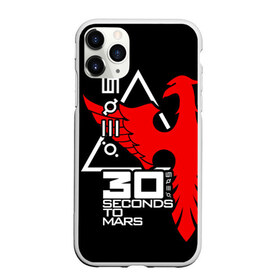 Чехол для iPhone 11 Pro Max матовый с принтом 30 Seconds to Mars в Курске, Силикон |  | 30 seconds | 30 seconds to mars | 30 stm | mars | thirty seconds to mars | группы | джаред лето | музыка | рок