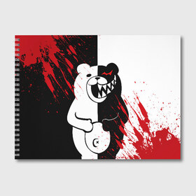Альбом для рисования с принтом MONOKUMA в Курске, 100% бумага
 | матовая бумага, плотность 200 мг. | ahegao | anime | bear | blood | danganronpa | derector | despair | girls | happy | havoc | manga | monokuma | panda | red | robot | trigger | ultra | аниме | ахегао | директор | кровь | манга | медведь | монокума | панда | робот