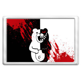 Магнит 45*70 с принтом MONOKUMA в Курске, Пластик | Размер: 78*52 мм; Размер печати: 70*45 | ahegao | anime | bear | blood | danganronpa | derector | despair | girls | happy | havoc | manga | monokuma | panda | red | robot | trigger | ultra | аниме | ахегао | директор | кровь | манга | медведь | монокума | панда | робот