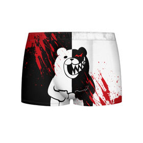 Мужские трусы 3D с принтом MONOKUMA в Курске, 50% хлопок, 50% полиэстер | классическая посадка, на поясе мягкая тканевая резинка | Тематика изображения на принте: ahegao | anime | bear | blood | danganronpa | derector | despair | girls | happy | havoc | manga | monokuma | panda | red | robot | trigger | ultra | аниме | ахегао | директор | кровь | манга | медведь | монокума | панда | робот