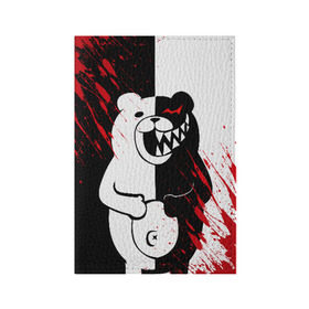 Обложка для паспорта матовая кожа с принтом MONOKUMA в Курске, натуральная матовая кожа | размер 19,3 х 13,7 см; прозрачные пластиковые крепления | Тематика изображения на принте: ahegao | anime | bear | blood | danganronpa | derector | despair | girls | happy | havoc | manga | monokuma | panda | red | robot | trigger | ultra | аниме | ахегао | директор | кровь | манга | медведь | монокума | панда | робот