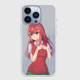 Чехол для iPhone 13 Pro с принтом Пять невест в Курске,  |  | anime | go toubun no hanayome | manga | the quintessential quintuplets | аниме | ёцуба | итика | ицуки | манга | мику | накано | нино | пять невест | футаро уэсуги