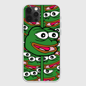 Чехол для iPhone 12 Pro Max с принтом Good Sad frog в Курске, Силикон |  | bad | dab | frog | good | kek | pepe | sad | кек | лягушка | мем | мемы | пепе | со смыслом | фрог