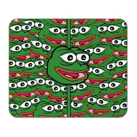 Коврик прямоугольный с принтом Good / Sad frog в Курске, натуральный каучук | размер 230 х 185 мм; запечатка лицевой стороны | bad | dab | frog | good | kek | pepe | sad | кек | лягушка | мем | мемы | пепе | со смыслом | фрог