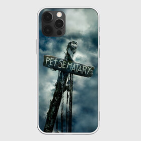 Чехол для iPhone 12 Pro Max с принтом Кладбище домашних животных в Курске, Силикон |  | Тематика изображения на принте: king | pet | sematary | stephen | кинг | кино | стивен | ужасы