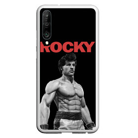 Чехол для Honor P30 с принтом ROCKY в Курске, Силикон | Область печати: задняя сторона чехла, без боковых панелей | creed | jordan | lundgren | mix fight | mixfight | stallone | ufc | бальбоа | бокс | джордан | крид | лундгрен | мышцы | ринг | роки | рокки | сильвестр | сталлоне | сталоне