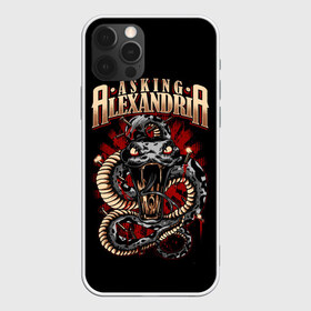 Чехол для iPhone 12 Pro Max с принтом Asking Alexandria в Курске, Силикон |  | asking alexandria | аскинг александриа | группы | метал | музыка | рок | хэви метал | электроникор