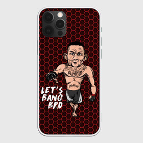 Чехол для iPhone 12 Pro Max с принтом Lets bang bro (Max Holloway) в Курске, Силикон |  | Тематика изображения на принте: blessed | brasileiro | holloway | jiu jitsu | max | mma | ufc | бокс | бразильское джиу джитсу | гавайи | драка | макс | холлоуэй