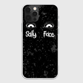 Чехол для iPhone 12 Pro с принтом SALLY FACE Eyes в Курске, силикон | область печати: задняя сторона чехла, без боковых панелей | blue | face | fisher | game | games | gizmo | hair | larry | mask | sally | волосы | гизмо | голубые | игра | игры | ларри | маска | протез | сали | салли | синие | синий | триллер | ужасы | фейс | фишер | фэйс | хоррор