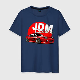Мужская футболка хлопок с принтом JDM Culture в Курске, 100% хлопок | прямой крой, круглый вырез горловины, длина до линии бедер, слегка спущенное плечо. | Тематика изображения на принте: japan | jdm | nissan | авто | машины | ниссан | япония
