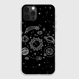 Чехол для iPhone 12 Pro Max с принтом Космос нарисованный в Курске, Силикон |  | nasa | астрономия | вселенная | галактика | звёзды | земля | комета | марс | метеорит | небо | планета | планеты | рисунок | сатурн | солнце | спутник | юпитер