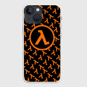 Чехол для iPhone 13 mini с принтом HALF LIFE в Курске,  |  | aperture laboratorie | black mesa | gordon freeman | half life | half life 3 | logo | valve | вэлв | гордон фриман | игра | лого | монтировка | фантастика | халф лайф