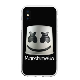 Чехол для iPhone XS Max матовый с принтом Marshmello в Курске, Силикон | Область печати: задняя сторона чехла, без боковых панелей | marshmello | диджей | клуб | клубная музыка | маршмеллоу | маршмэлло | маршмэллоу | музыка | электронная