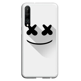 Чехол для Honor P30 с принтом Marshmello в Курске, Силикон | Область печати: задняя сторона чехла, без боковых панелей | Тематика изображения на принте: marshmello | диджей | клуб | клубная музыка | маршмеллоу | маршмэлло | маршмэллоу | музыка | электронная