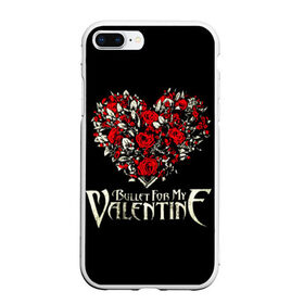Чехол для iPhone 7Plus/8 Plus матовый с принтом Bullet For My Valentine в Курске, Силикон | Область печати: задняя сторона чехла, без боковых панелей | bfmv | bullet for my valentine | metal | rock | группы | метал | музыка | рок | трэш