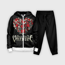 Детский костюм 3D с принтом Bullet For My Valentine в Курске,  |  | bfmv | bullet for my valentine | metal | rock | группы | метал | музыка | рок | трэш