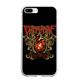 Чехол для iPhone 7Plus/8 Plus матовый с принтом Bullet For My Valentine в Курске, Силикон | Область печати: задняя сторона чехла, без боковых панелей | bfmv | bullet for my valentine | metal | rock | группы | метал | музыка | рок | трэш