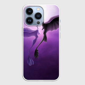 Чехол для iPhone 13 Pro с принтом как приручить дракона в Курске,  |  | light fury | night fury | беззубик | дракон | как приручить дракона | ночная фурия