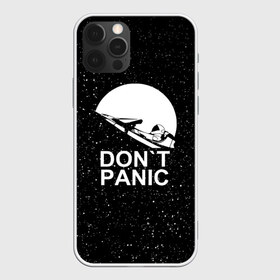 Чехол для iPhone 12 Pro Max с принтом DON`T PANIC в Курске, Силикон |  | don t panic | elon mask | galaxy | nasa | space x | stars | галактика | звезды | знаменитости | илон маск | космос | не паникуйте