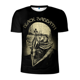 Мужская футболка 3D спортивная с принтом Black Sabbath в Курске, 100% полиэстер с улучшенными характеристиками | приталенный силуэт, круглая горловина, широкие плечи, сужается к линии бедра | black sabbath | hard rock | heavy metal | блэк сабат | группы | метал | музыка | оззи осборн | рок | хард рок | хэви метал