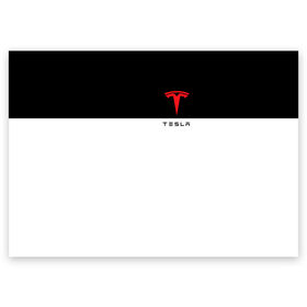 Поздравительная открытка с принтом TESLA в Курске, 100% бумага | плотность бумаги 280 г/м2, матовая, на обратной стороне линовка и место для марки
 | car | elon | motors | musk | tesla | авто | автомобиль | илон | кар | лого | маск | машина | моторс | тесла | тэсла