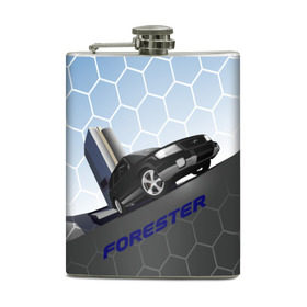 Фляга с принтом Subaru Forester SF5 в Курске, металлический корпус | емкость 0,22 л, размер 125 х 94 мм. Виниловая наклейка запечатывается полностью | Тематика изображения на принте: auto | forester | jdm | sf5 | subaru | subaru forester | субару | форестер