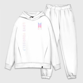 Мужской костюм хлопок OVERSIZE с принтом BTS LOVE YOURSELF в Курске,  |  | bangtan boys | bt21 | bts | bts army | bts stickers | j hope | jimin | jin | jungkook | k pop | rap monster | rapmon | suga | v | бтс | корея | стикеры bts