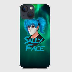 Чехол для iPhone 13 mini с принтом Memory of Sally Face в Курске,  |  | game | mask | sally face | гизмо | девид | девочка | игра | лари | ларри | мальчик | маска | мрачная | на лице | пых | с протезом | сал | сали | салли | салли фейс | фейс | фэйс | эддисон | эшли