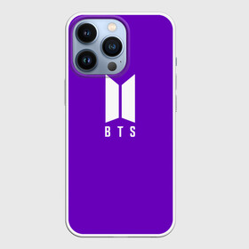 Чехол для iPhone 13 Pro с принтом BTS PURPLE в Курске,  |  | bangtan boys | bt21 | bts | bts army | bts stickers | j hope | jimin | jin | jungkook | k pop | purple | rap monster | rapmon | suga | v | бтс | корея | пурпурный | стикеры bts | фиолетовый
