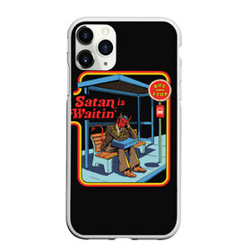 Чехол для iPhone 11 Pro матовый с принтом Satan Waitin в Курске, Силикон |  | 80 е | 80s | 90 е | 90s | oldschool | retro | retrowave | stranger thing | vintage | винтаж | олдскул | ретро | ретровейв | странные дела